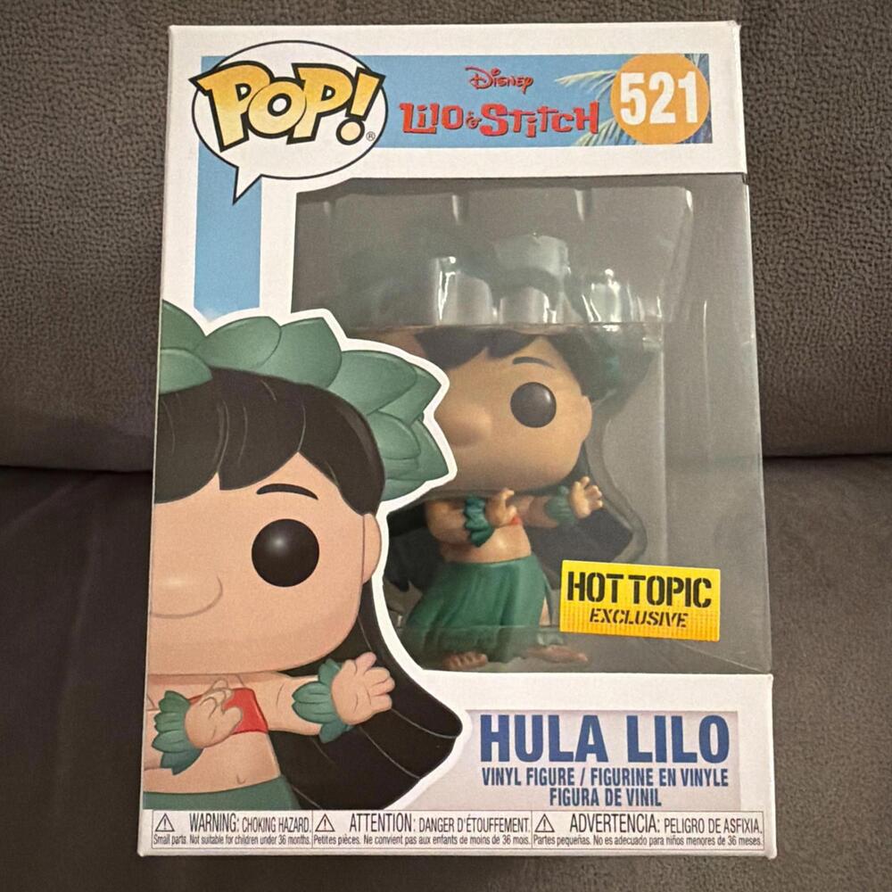 Funko POP! Lilo & Stitch Lilo in Hula Skirt #521 Hot Topic Exclusive